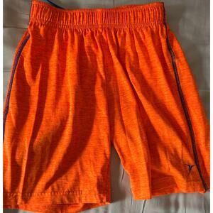 Old navy orange active shorts size 6/7
